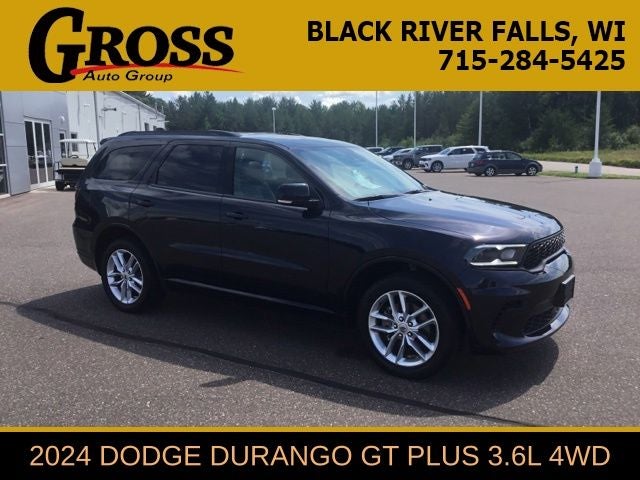 2024 Dodge Durango GT Plus in Night Moves — front three-quarter view