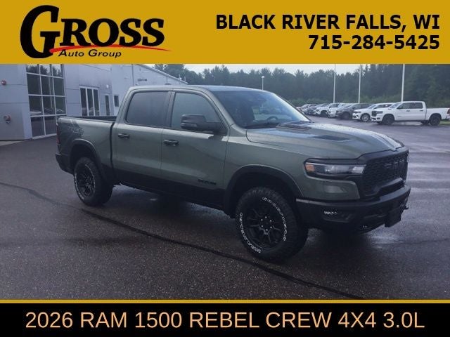 2026 RAM 1500 Rebel in Canyon Lake — front three-quarter view