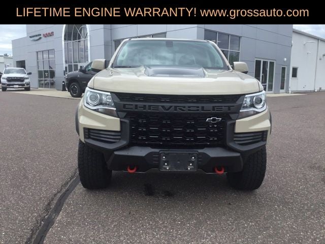 2022 Chevrolet Colorado — rear three-quarter view